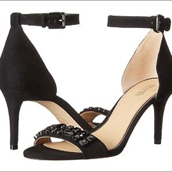 Michael Kors Shoes - MK Sylvie Suede Heels